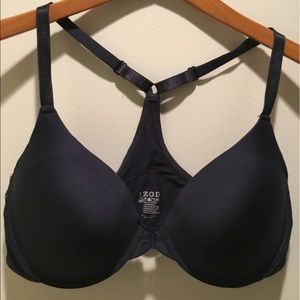Izod Racerback Bra Navy Blue Like New